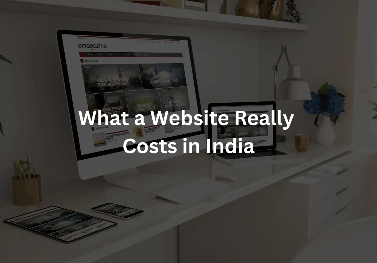 What a Website Really Costs in India in 2026